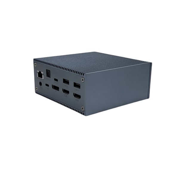 Lyare 4k Displays Gray USB-C Docking Station LDP-01 Triple Displays - Picture 3 of 10